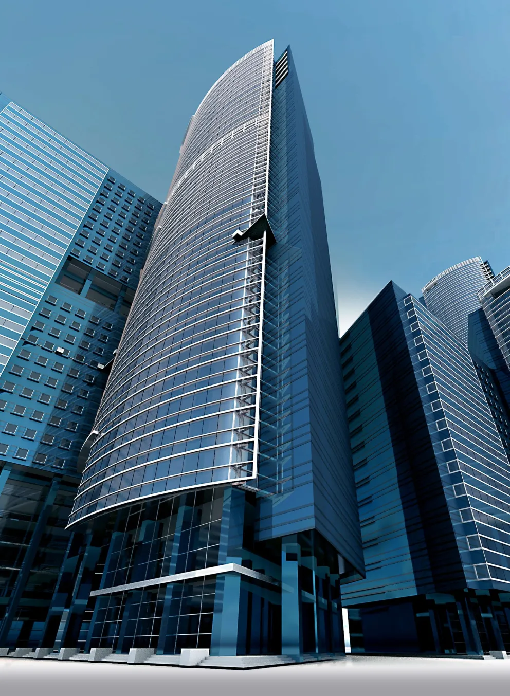 corporate buildings