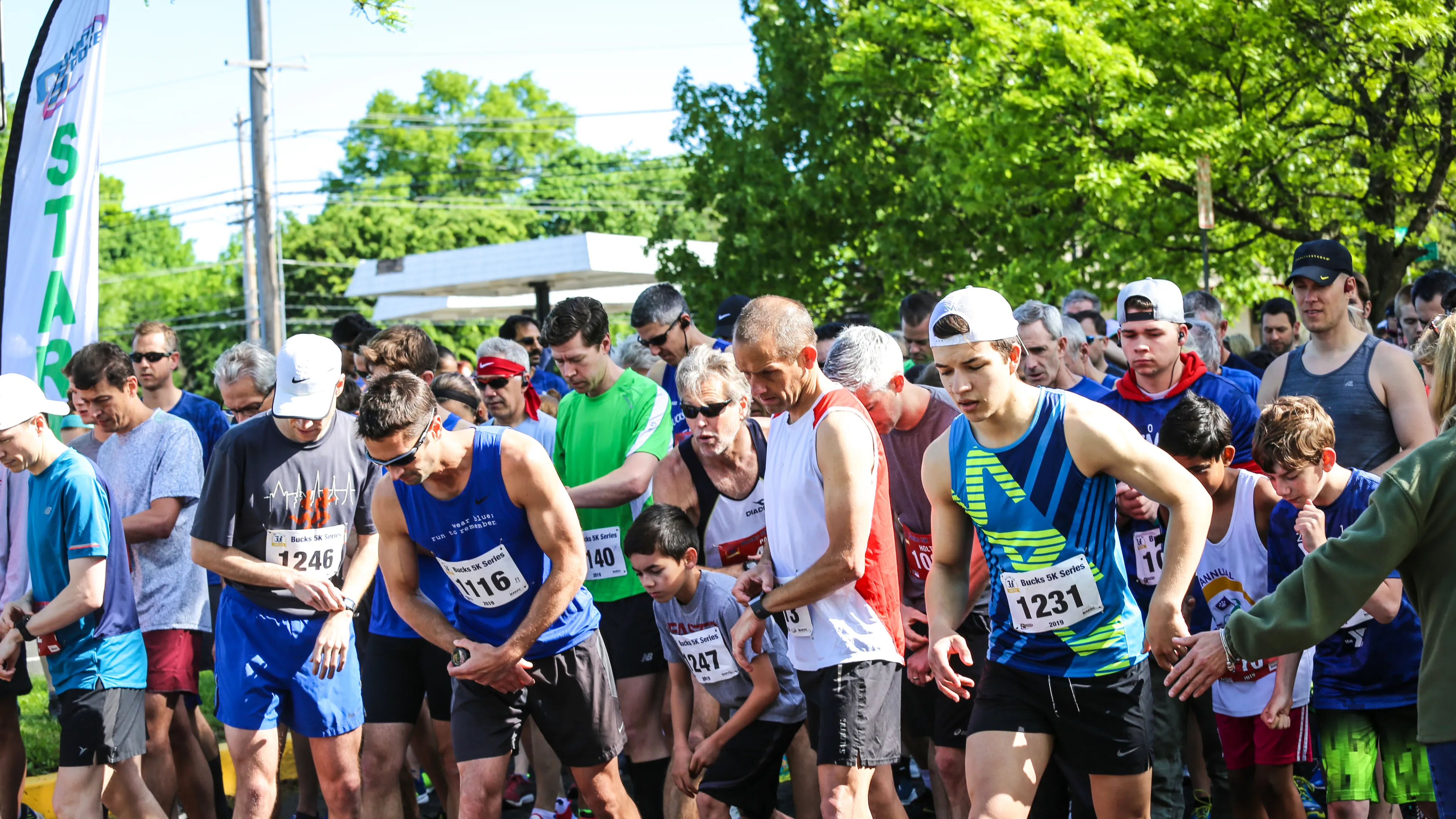 5k race start