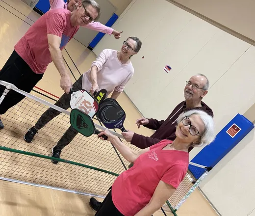 pickleball at the Y